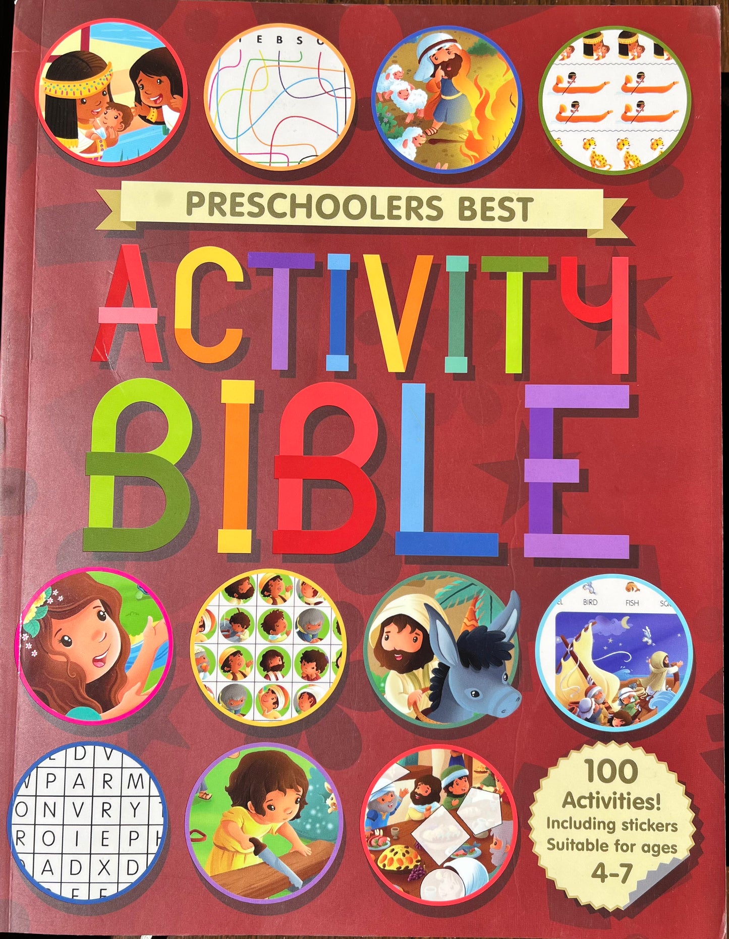 Kids Activity Bible - 4 to 7 yrs old